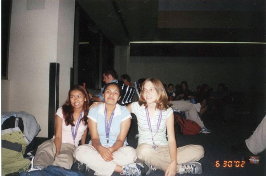 Katrina Medha and Katherine at LAX